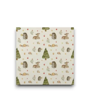 Vel inpakpapier - Kerst dieren