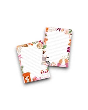 A5 Schrijfblok - Christmas writing santa letters