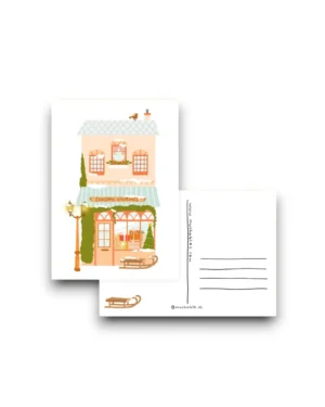A6 Ansichtkaart - Holiday house