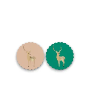 Stickers - Reindeer gold